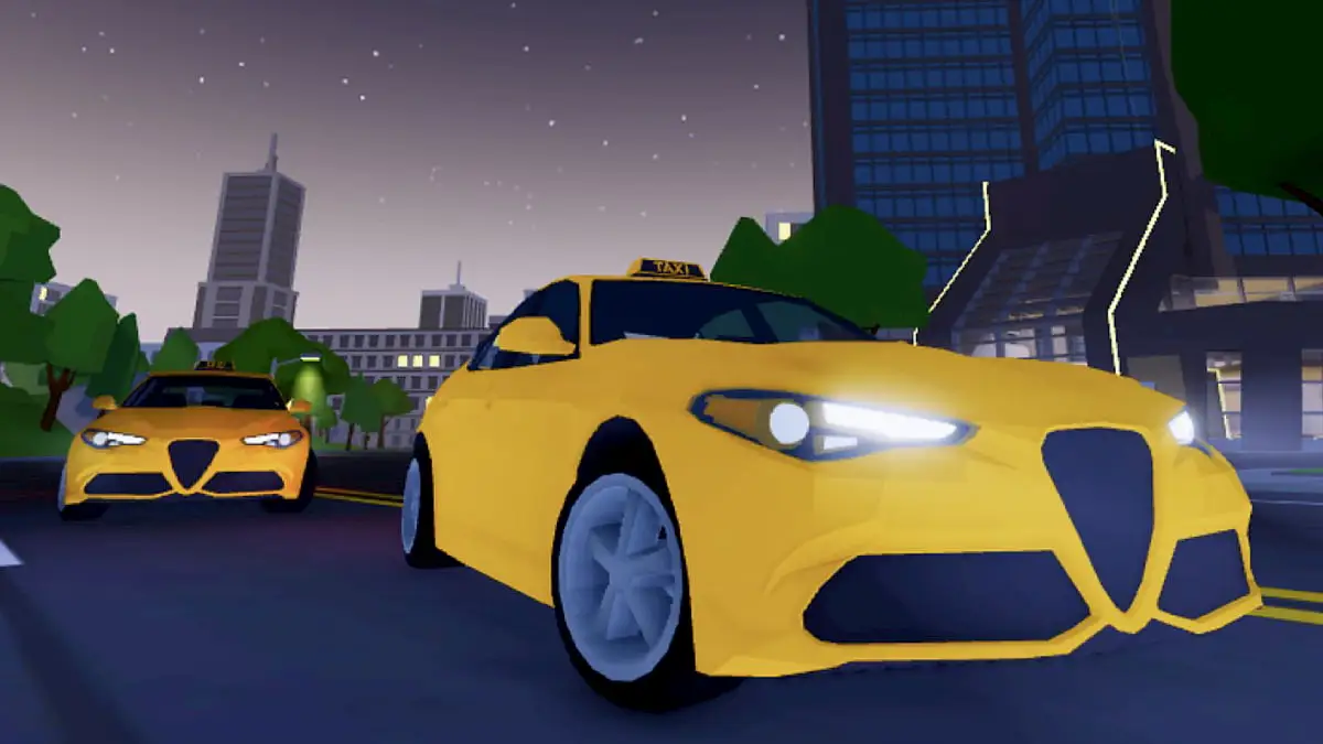 Roblox Taxi Boss promo image.