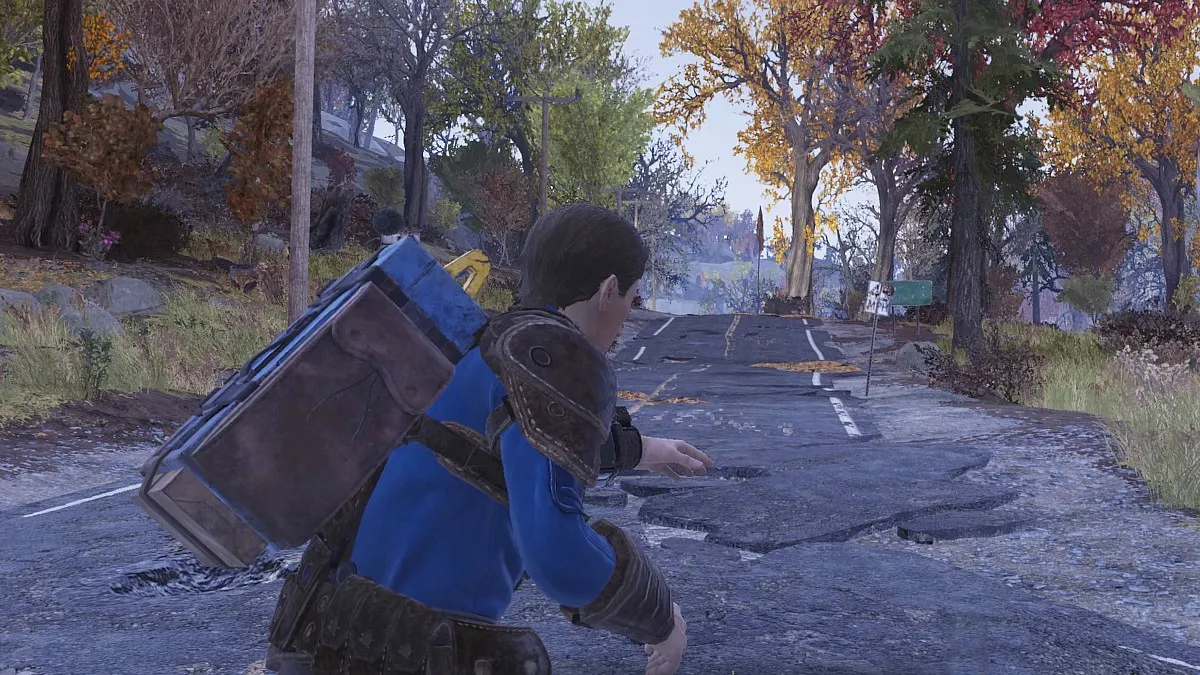 Throwing grenades in Fallout 76.