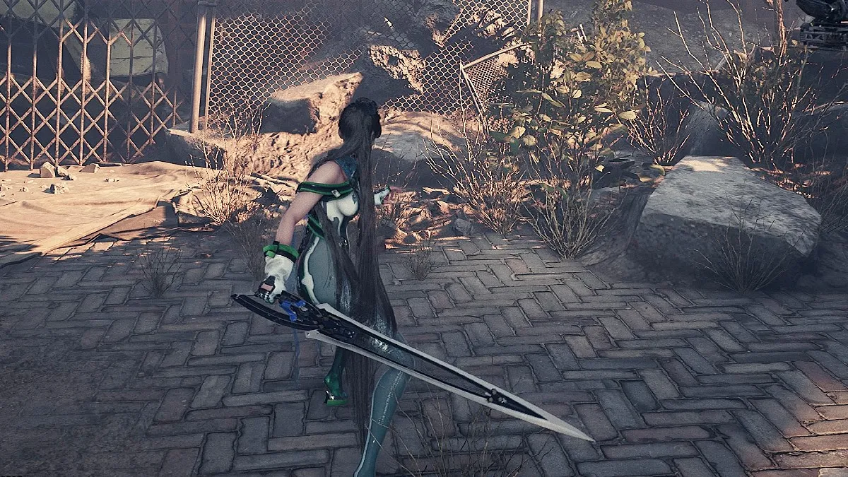 EVE's sword in Stellar Blade.