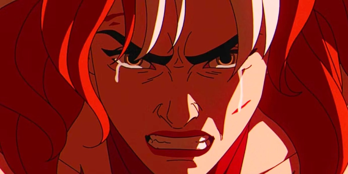 Rogue crying in X-Men '97 Season 1, Episode 5, "Remember It"