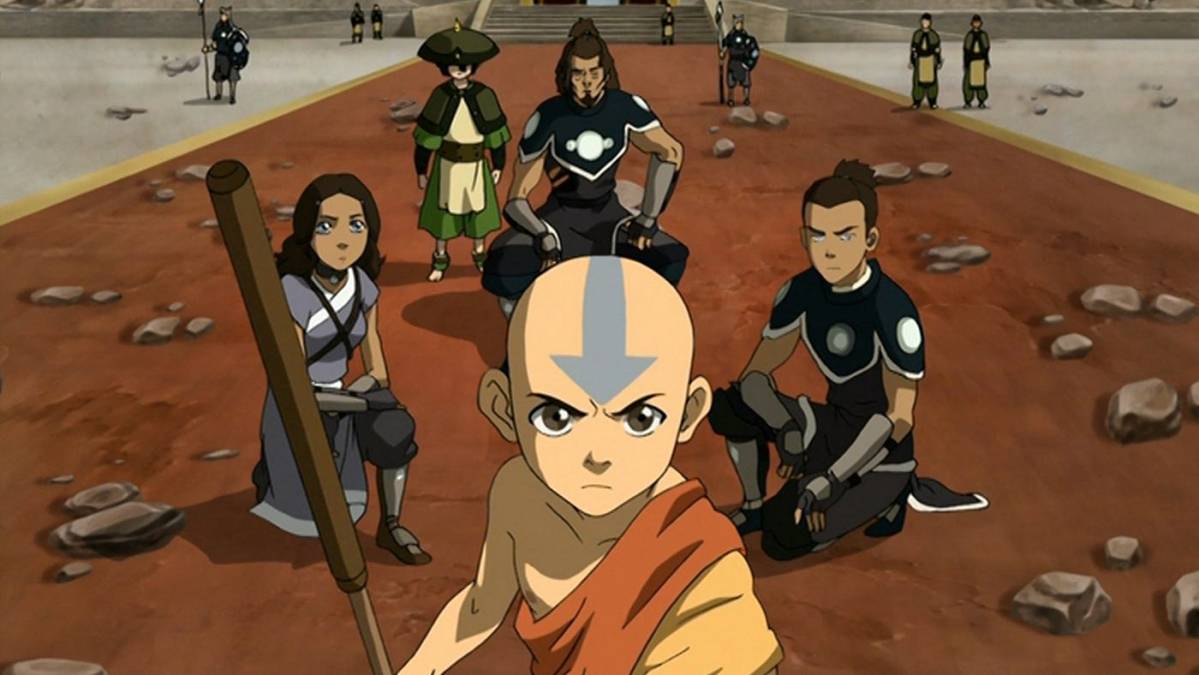 Team Avatar in Day of the Black Sun.
