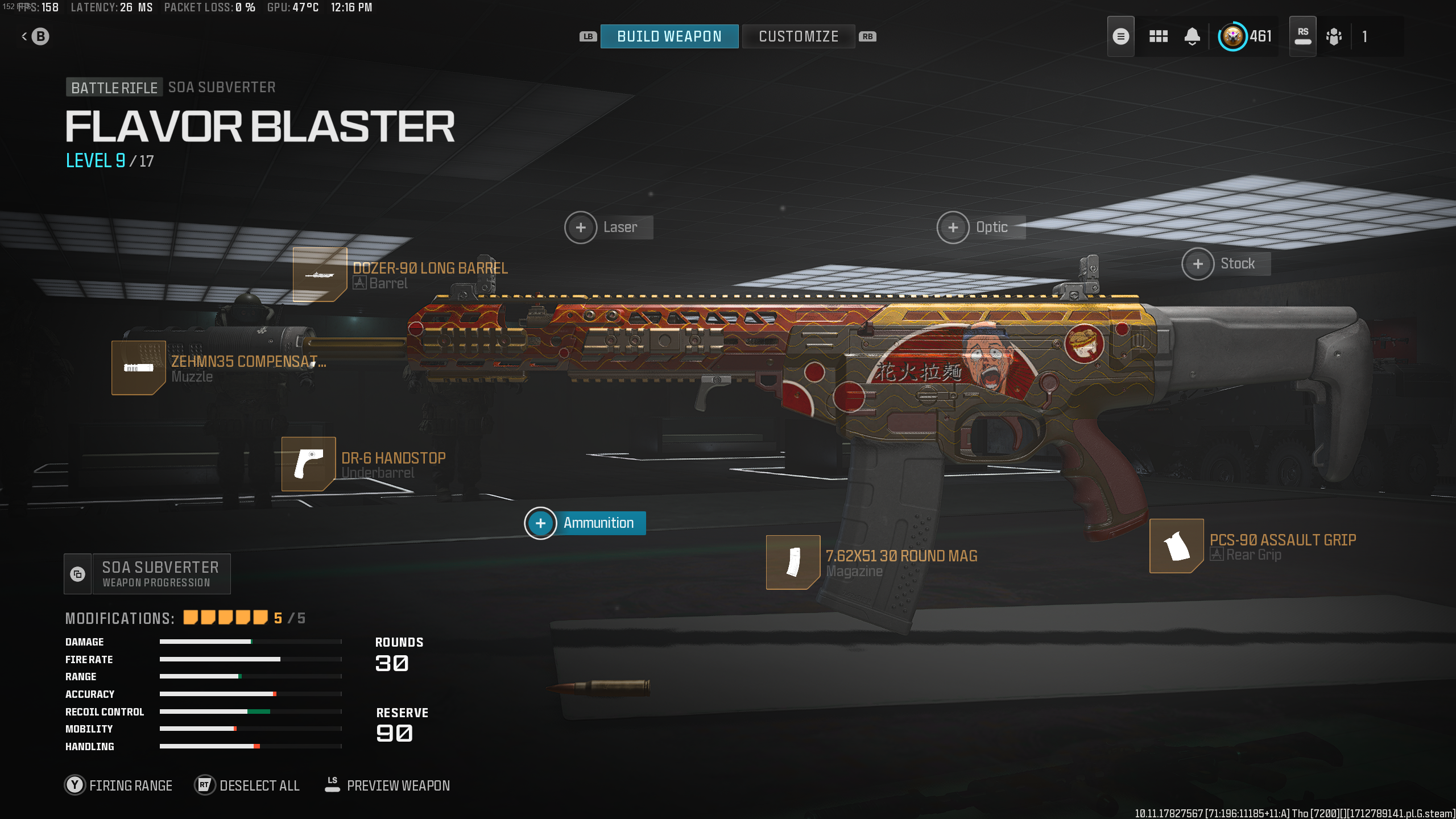 The SOA Subverter loadout in MW3
