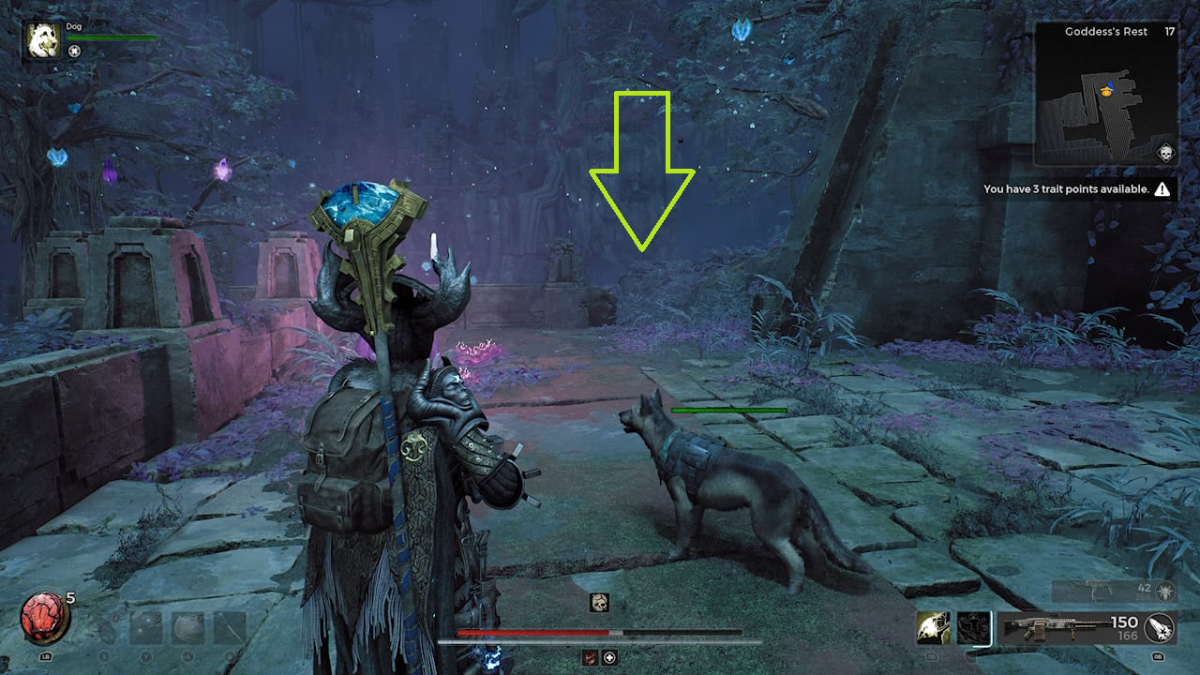Image of where to drop down in Remnant 2