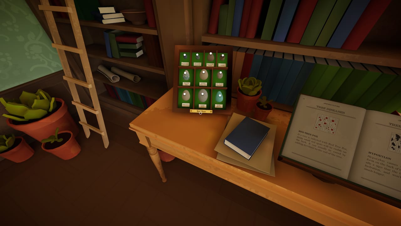 Eggs in Botany Manor