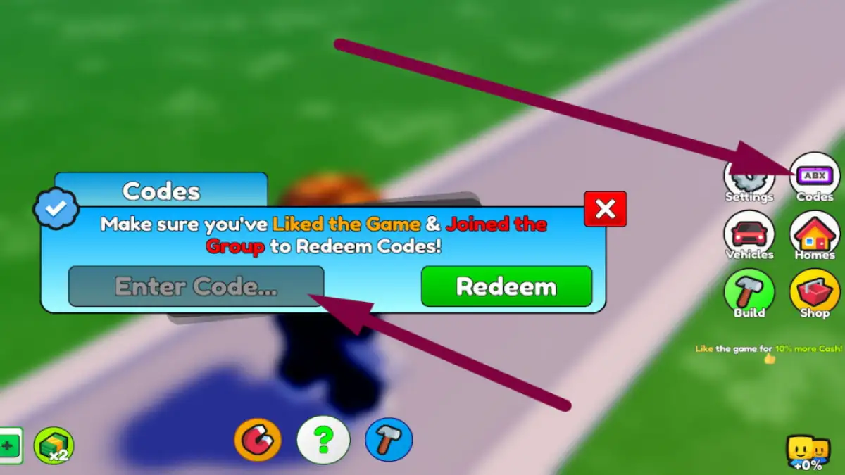How to redeem codes in Ultimate Home Tycoon