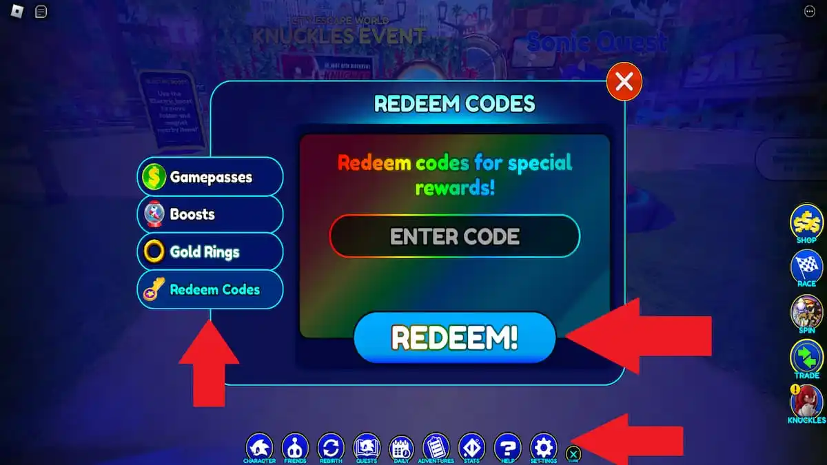 Sonic Speed Simulator Core Redemption Guide