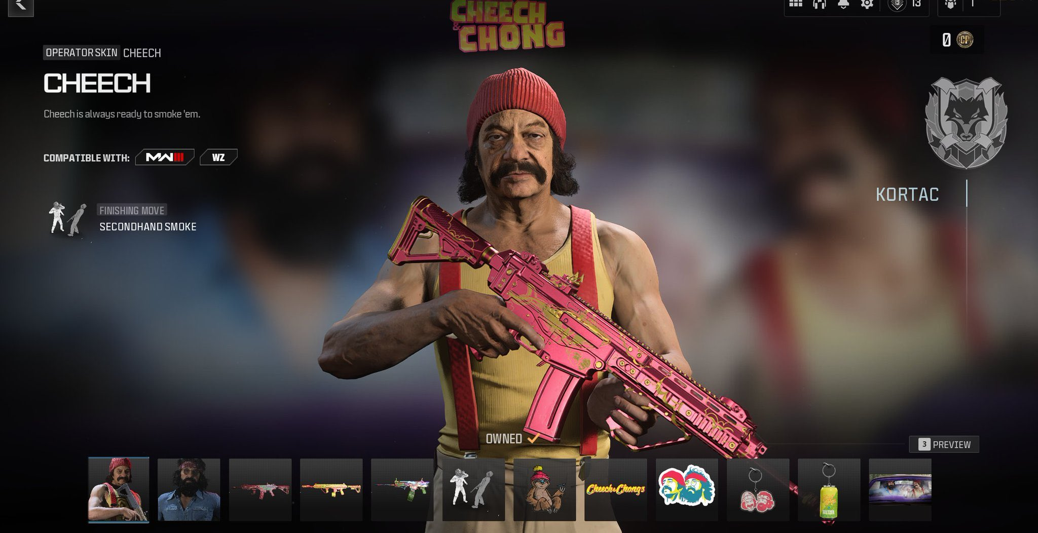 The Cheech and Chong bundle in MW3