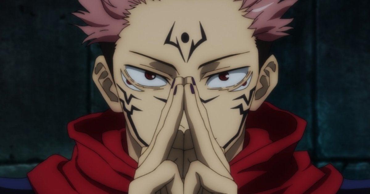 Sukuna about to expand his domain in Jujutsu Kaisen.