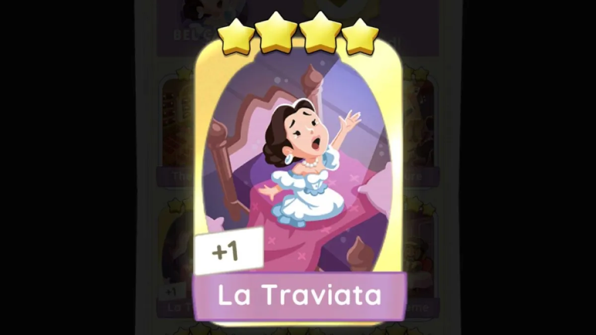 la traviata sticker in monopoly go with an extra for trading