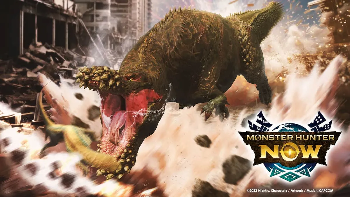 Promo image for Monster Hunter Now.