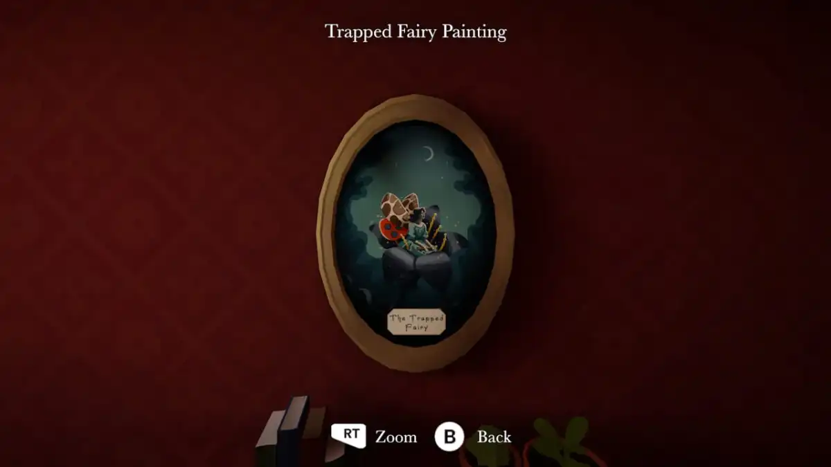 Fairy painting in Botany Manor