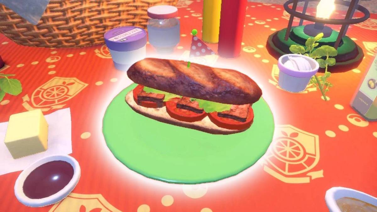 pokemon scarlet violet shiny sandwich