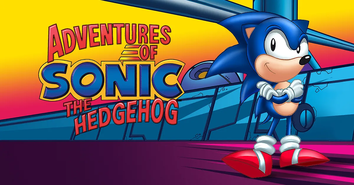 The Adventures of Sonic The Hedgehog header