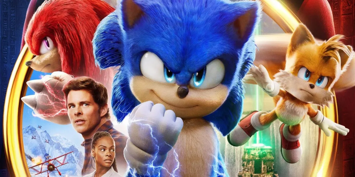 Sonic movie poster from Sonic 2