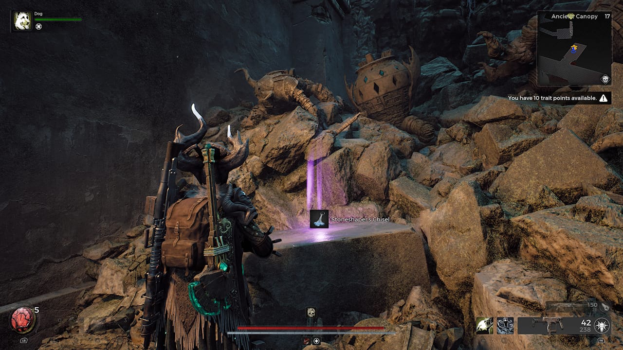 Image of the Stone Chisel Amulet in Remnant 2