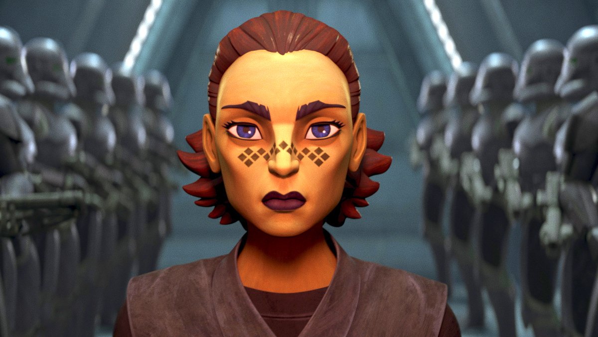 Barriss Offee in the trailer for Tales of the Empire.