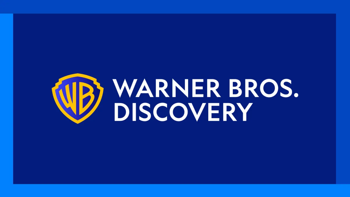 The logo for Warner Bros. Discovery.