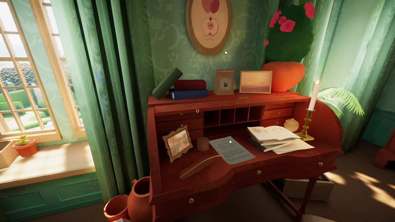 Writing desk in Botany Manor