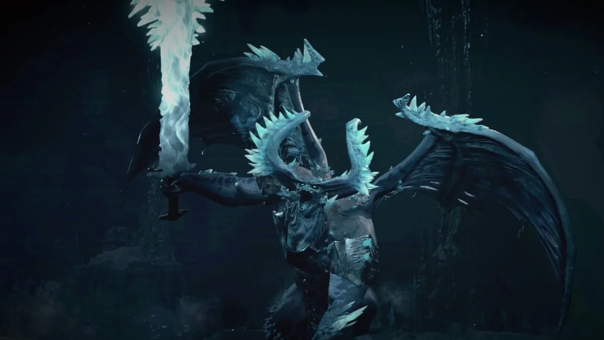 Beast in Ice in Diablo 4.