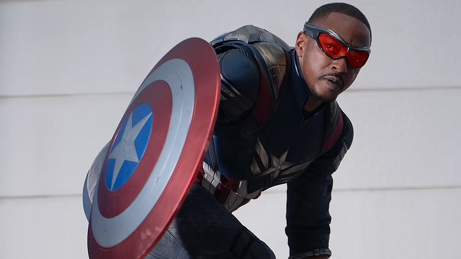 Anthony Mackie as Sam Wilson/Captain America in Captain America: Brave New World