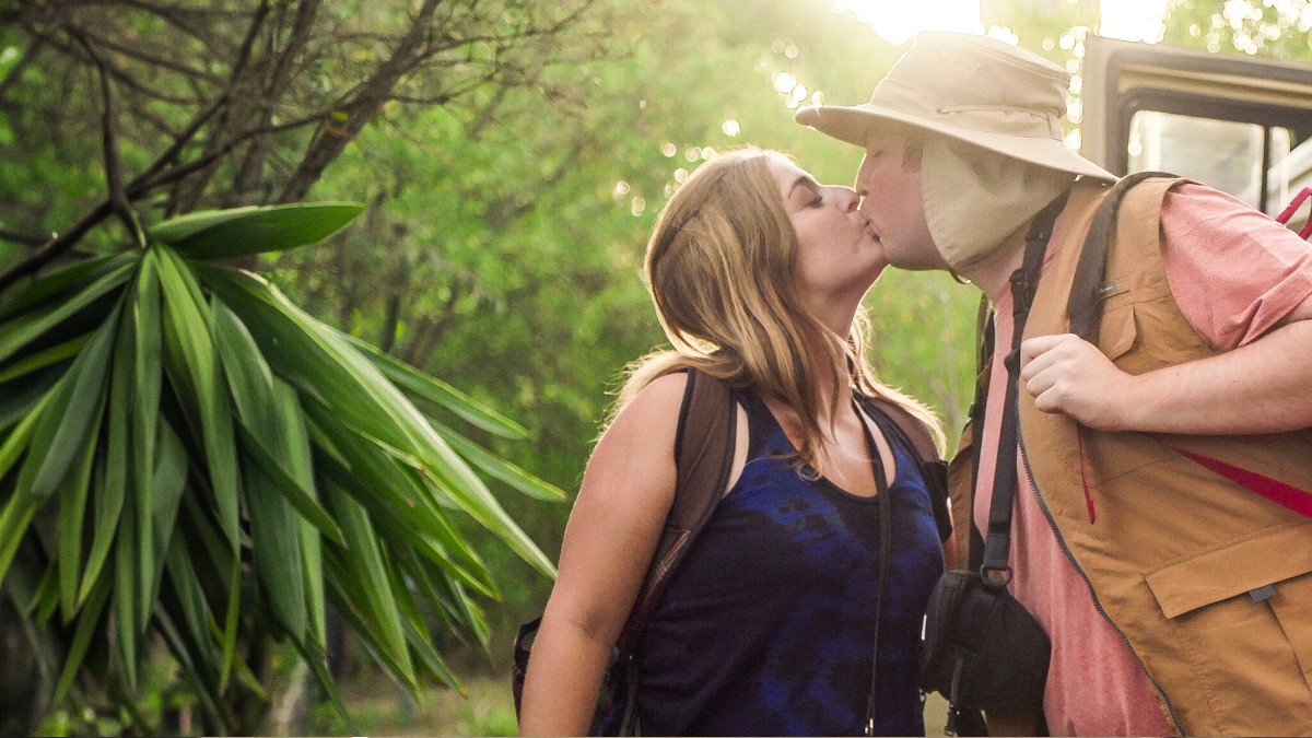 A photo of Abbey and David from Love on the Spectrum