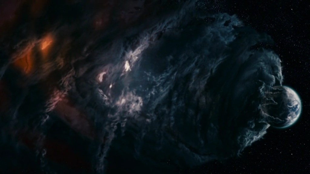 Galactus rodea la Tierra en Fantastic Four: Rise of the Silver Surfer