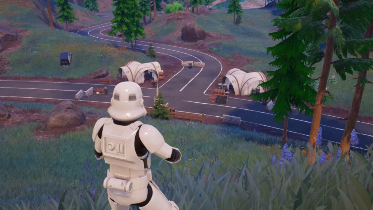 Fortnite Imperial Checkpoint In-Game NO HUD