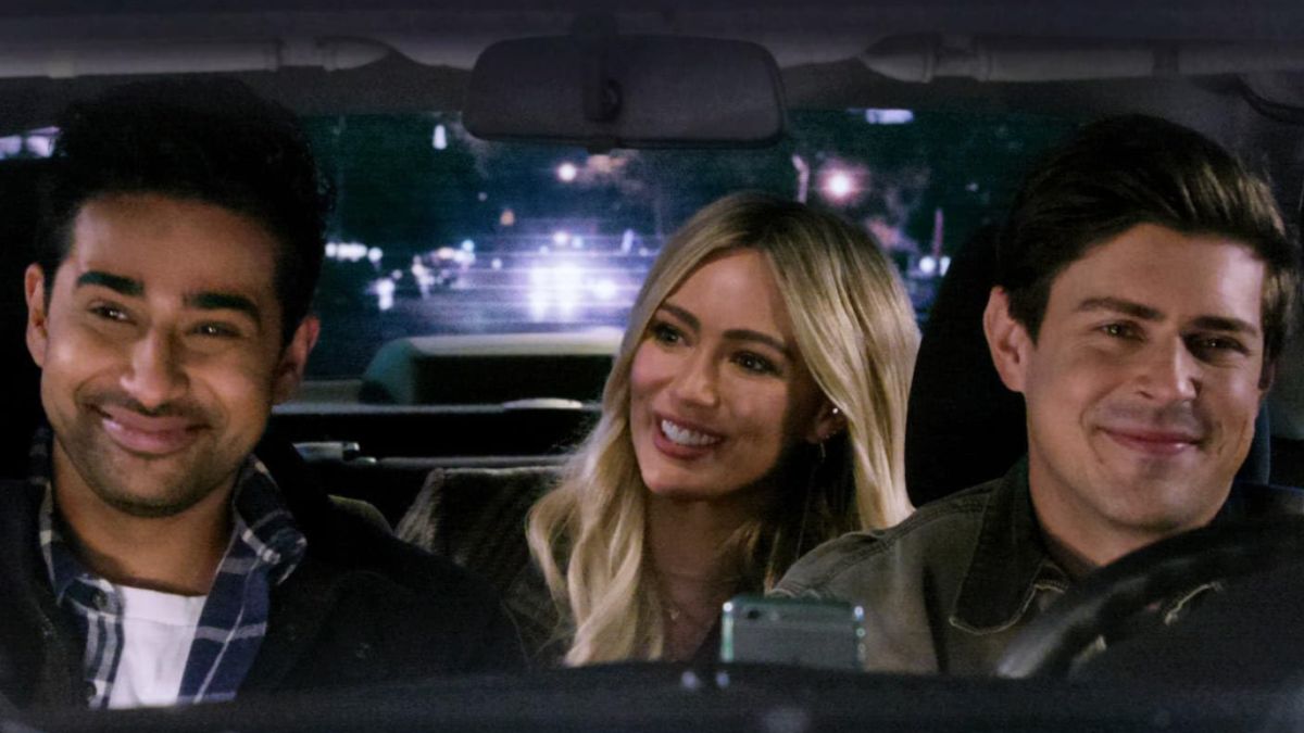 Three characters in a car in How I Met Your Father. This image is part of an article about whether How I Met Your Father will get a Season 3.