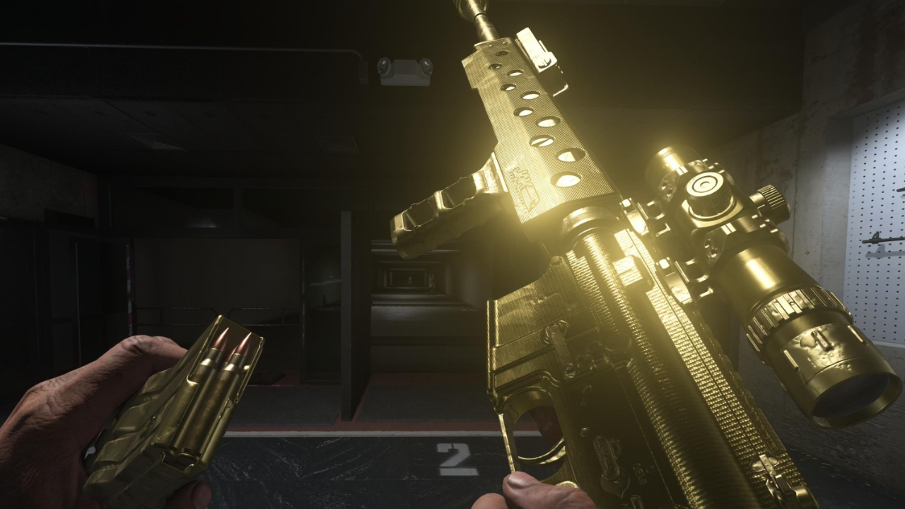 JAK Patriot Weapon Inspect with Gold Camo in Call Of Duty Warzone