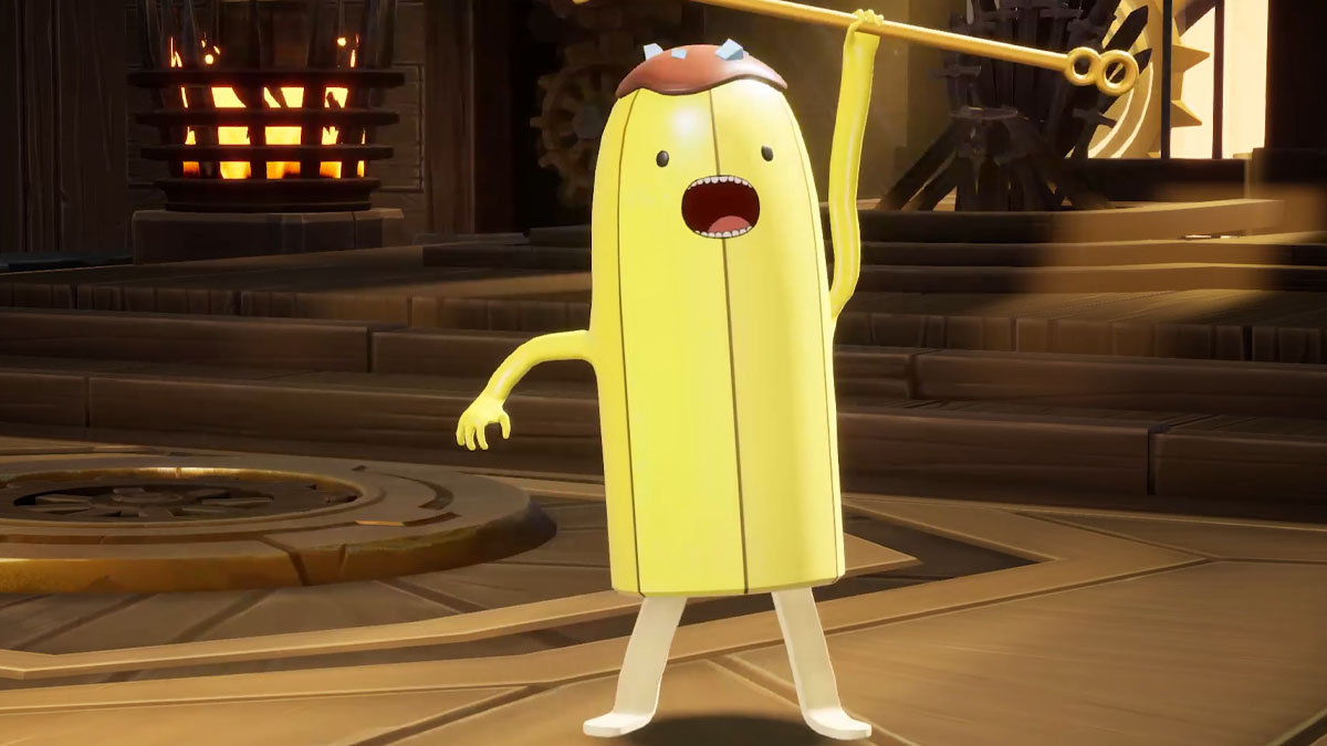 One of the Banana Guards in Multiversus. This image is part of an article about why MultiVersus is down for maintenance.