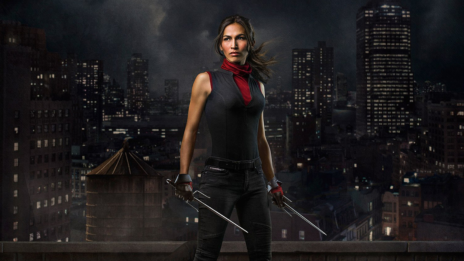 Élodie Yung as Elektra Natchios in Season 2 of Netflix's Daredevil