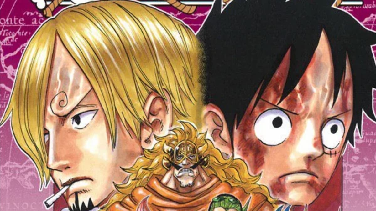 Sanji, Luffy, and Judge in the Whole Cake Island Arc of One Piece