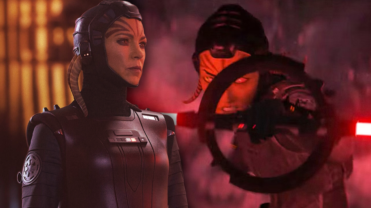 Combined images of Lyn Rakish/Fourth Sister from Obi-Wan Kenobi and Star Wars: Tales of the Empire