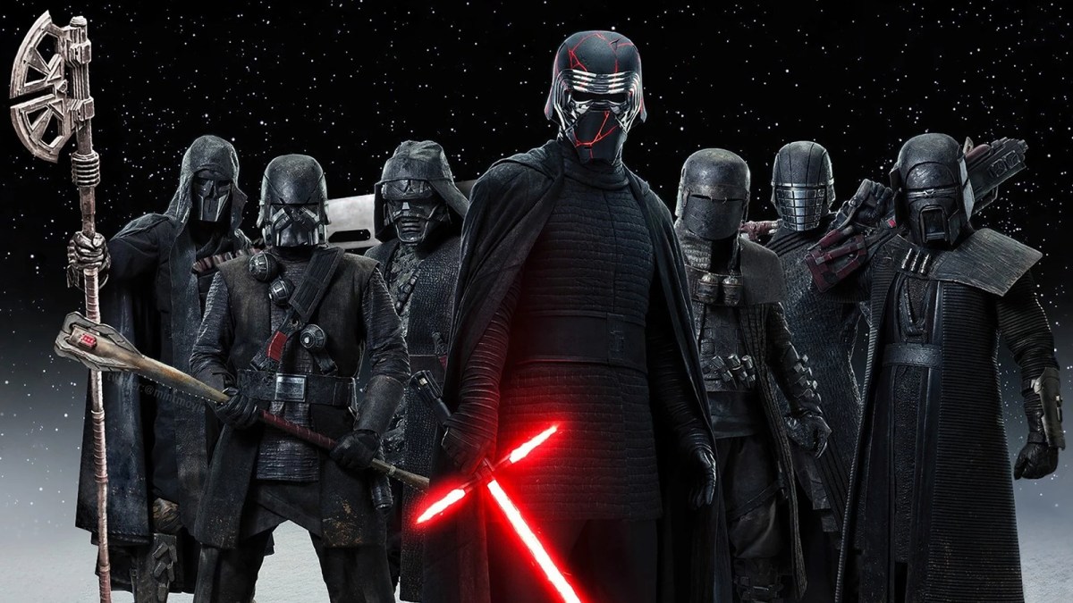 The Knights of Ren in cropped Star Wars: The Rise of Skywalker key art