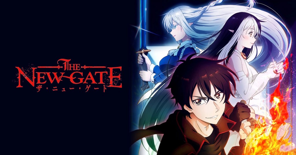 The main cast of The New Gate anime