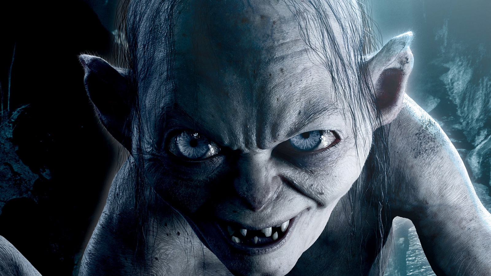 Gollum in a cropped poster for The Hobbit: An Unexpected Journey