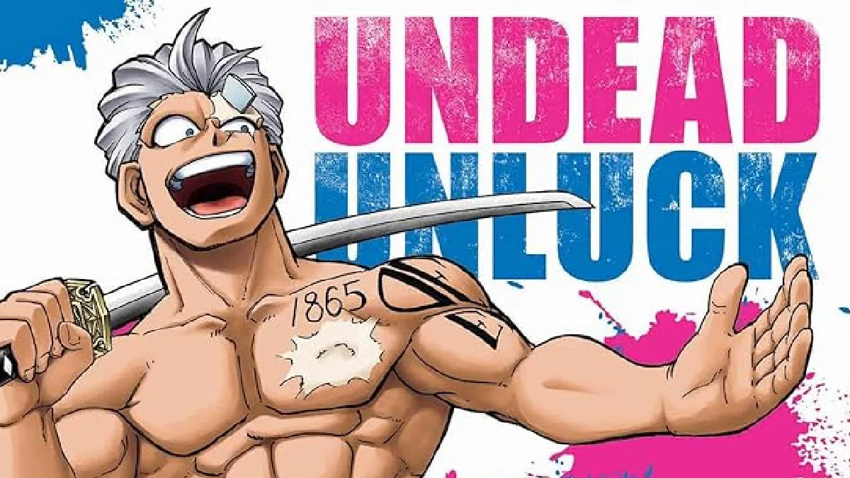 The cover art to Volume One of Undead Unluck