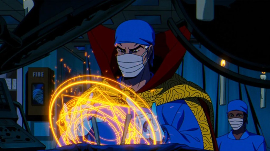 Doctor Strange performing surgery in X-Men 97 Season 1, Episode 10