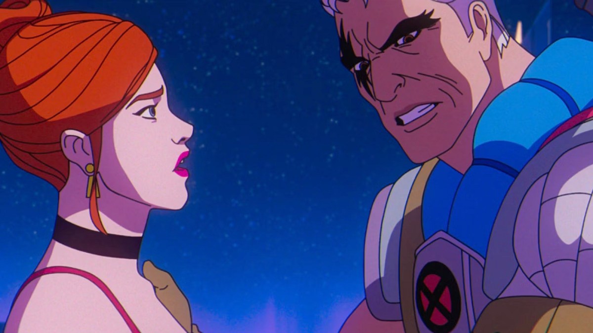Madelyne Pryor and Cable in X-Men '97 Season 1, Episode 5, "Remember It"