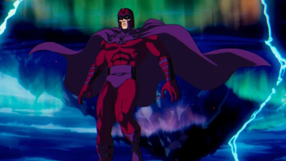 Magneto floating in front of Asteroid M in X-Men '97 Season 1