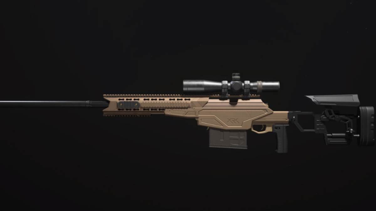 MW3 XRK Sniper. This image is part of an article about the best Sniper Rifles in MW3 Season 3 Reloaded. 