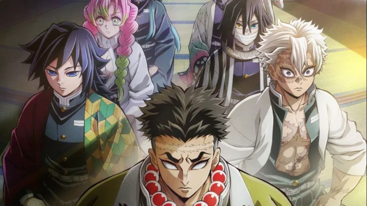 The Hashira in Season 4 of Demon Slayer.