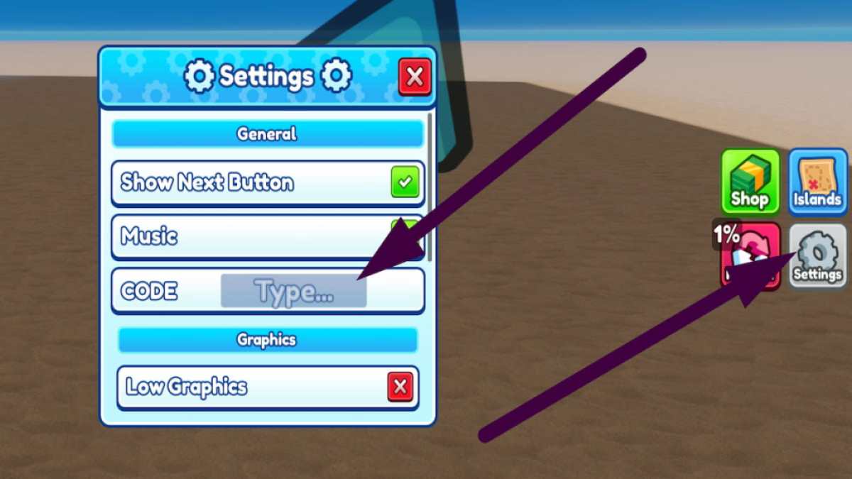 How to redeem codes in Port Tycoon 2