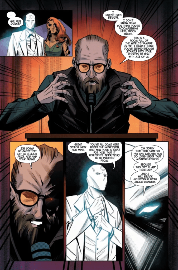 Moon Knight faces the Structure