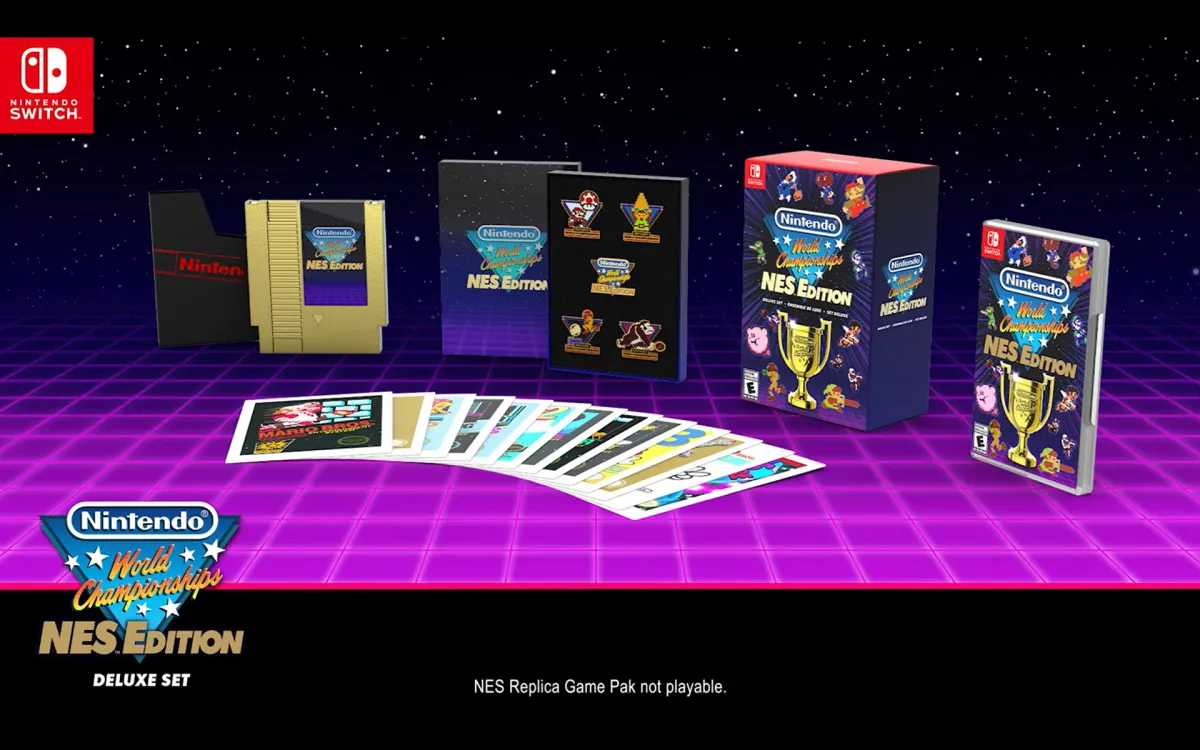 Deluxe Edition goodies for World Championships NES Edition