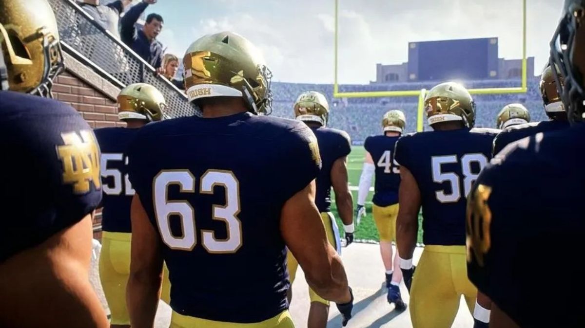 Notre Dame in College Football 25.