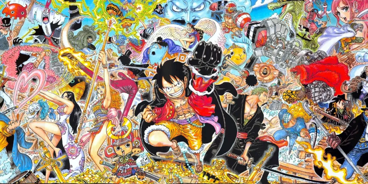One Piece cover spread