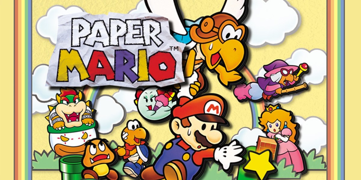 Imagen de encabezado de Paper Mario