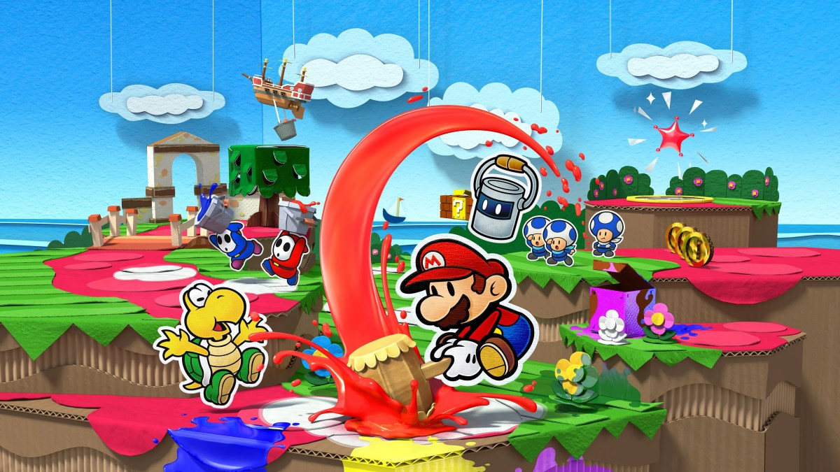 Imagen de encabezado de Paper Mario Color Splash