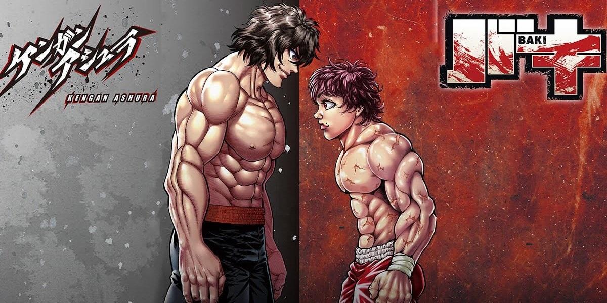 Promo image of Baki vs Kengan